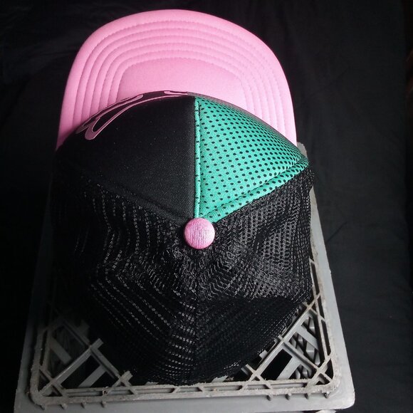 Deadstock Fox Racing Mesh Snap Trucker Hat Cap - Picture 5 of 7